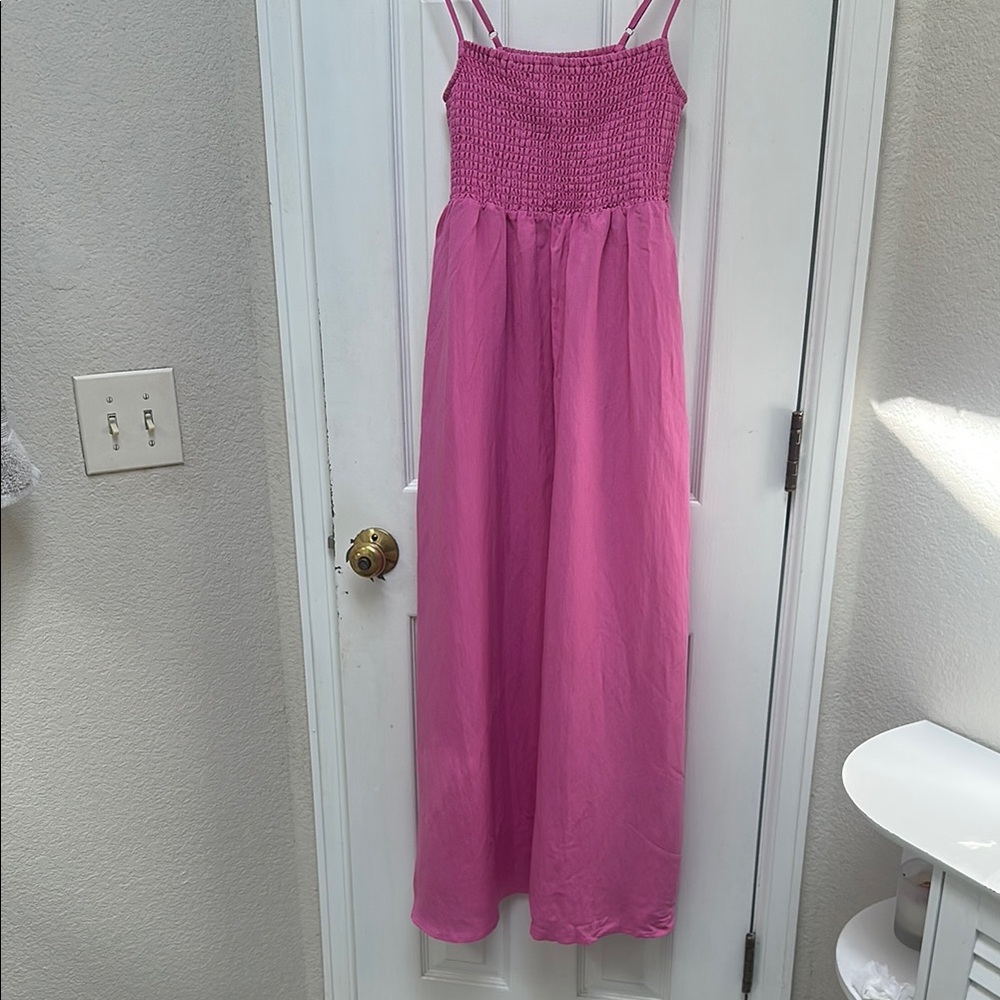 Z Supply Pink Midi Dress